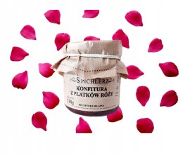 Konfitura z Płatków Róży 210g Spichlerz własna receptura naturalna Premium