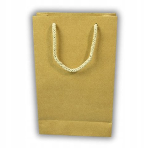 Ręcznie malowana torebka Świąteczna na prezent Skrzaty Mikołaj