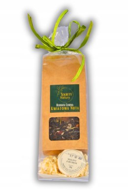 Zestaw prezentowy herbata Kwiatowa Nuta + maliny z rumem Upominek idealny