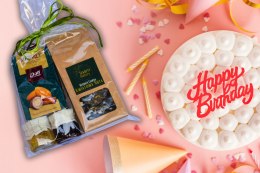 Zestaw prezentowy herbata, konfitury i orzechy Doti - elegancki upominek