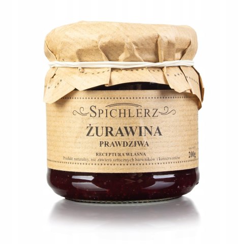 Żurawina prawdziwa 200g tradycyjna, naturalna bez konserwantów Żurawina prawdziwa 200g tradycyjna, naturalna bez konserwantów